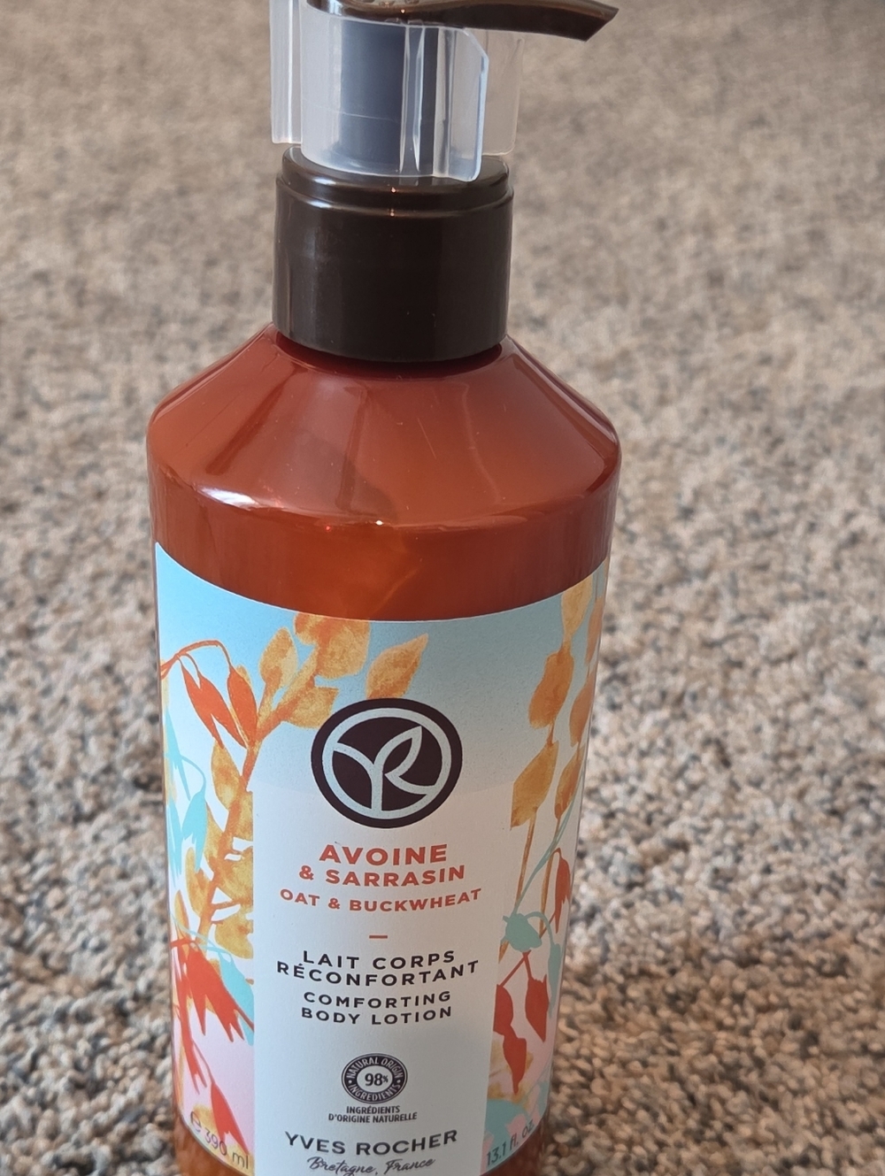 Yves Rocher Oat & Buckwheat Comforting Body Lotion